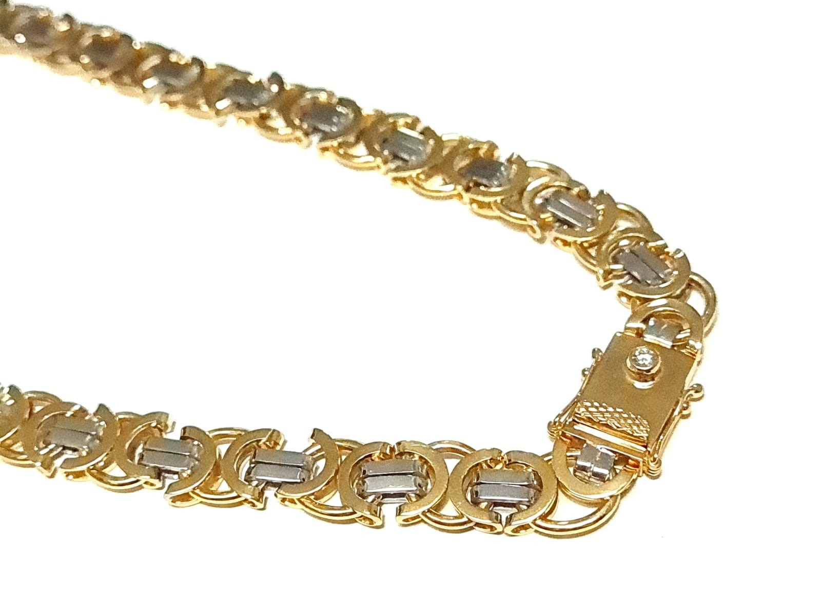 Corrente em Ouro Amarelo 18k com Diamante
