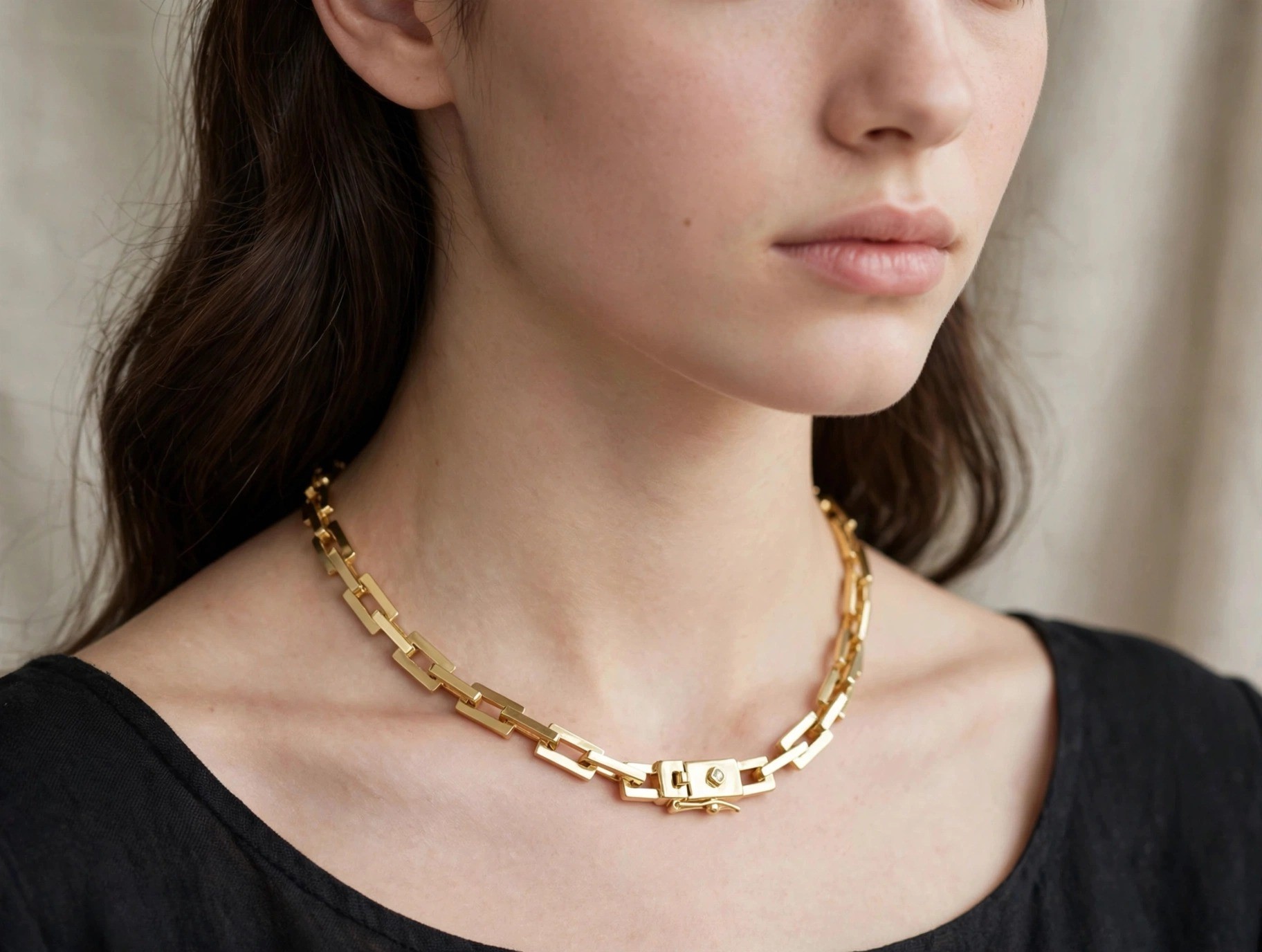 Corrente em Ouro Amarelo 18k com Diamante