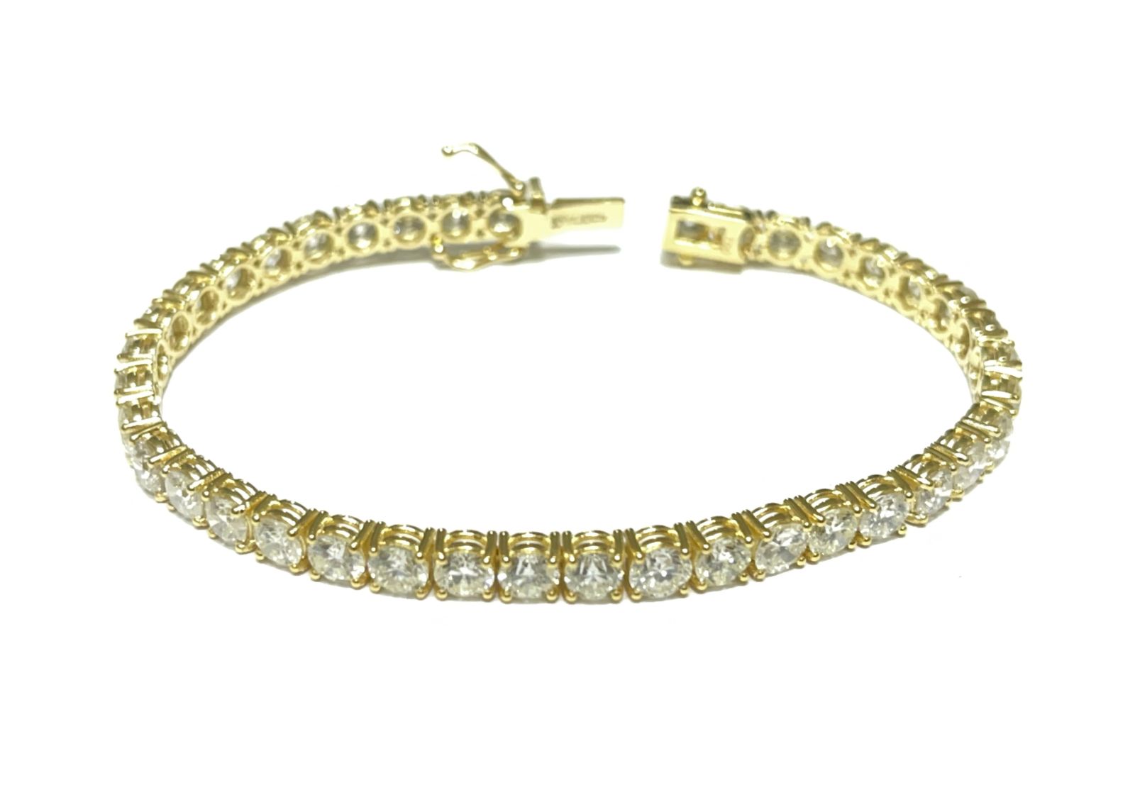 Pulseira Riviera em Ouro Branco 18k com Diamante II