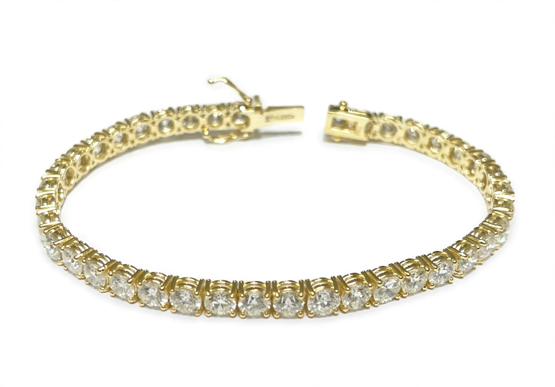 Pulseira Riviera em Ouro Branco 18k com Diamante II