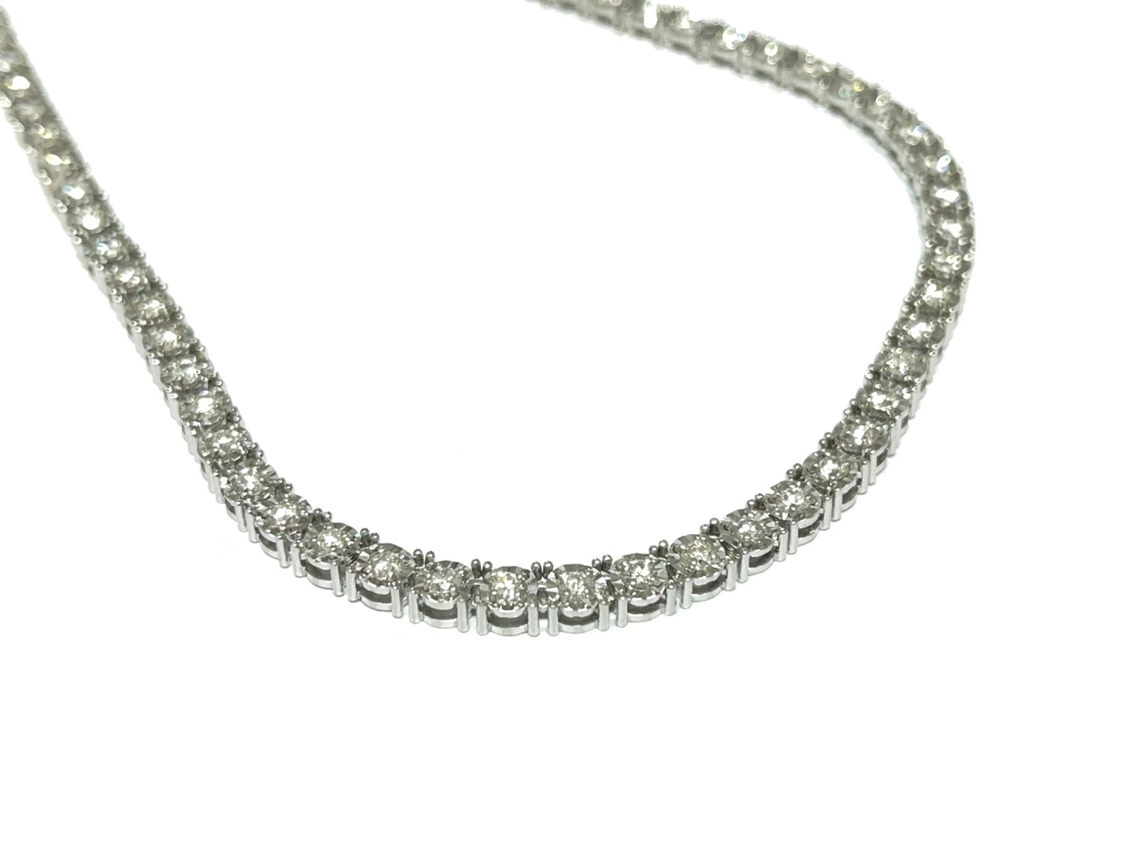 Colar Riviera em Ouro 18k