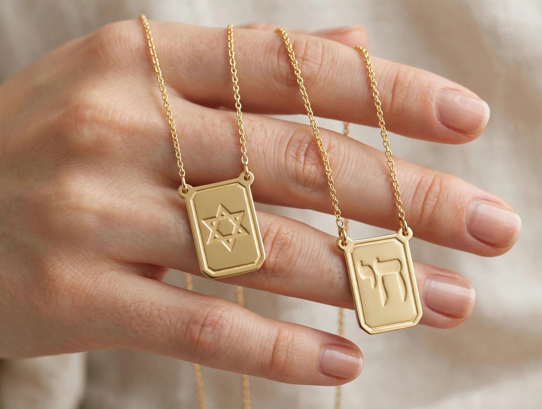 Escapulário em Ouro Amarelo 18k II
